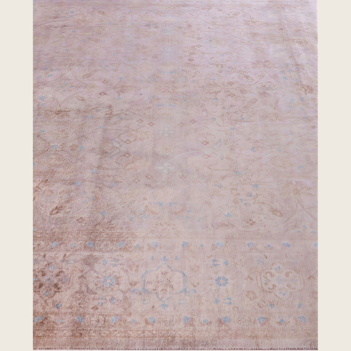 Beige Traditional Samsara Wool Rug - 8'11" x 11'9"