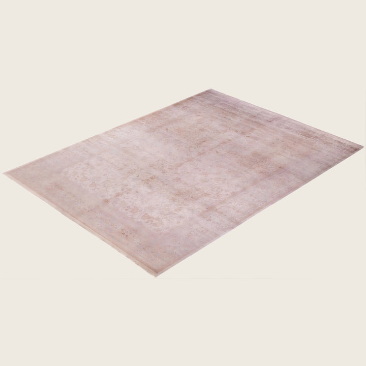 Beige Traditional Samsara Wool Rug - 8'11" x 11'9"