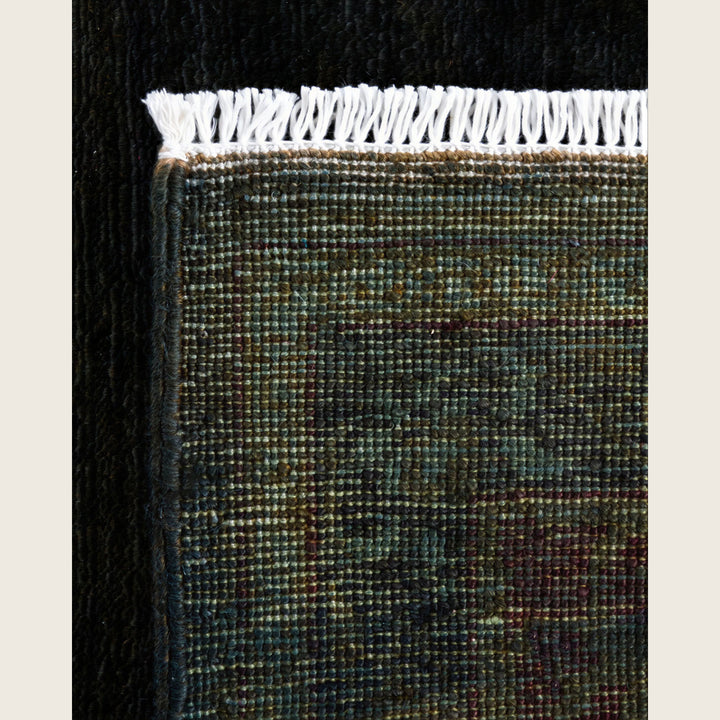 Brown Traditional Samsara Wool Rug - 5'2" x 7'7"
