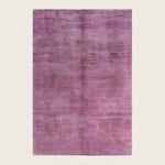 Pink Traditional Samsara Wool Rug - 6' x 8'10"