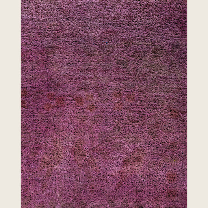Pink Traditional Samsara Wool Rug - 6' x 8'10"