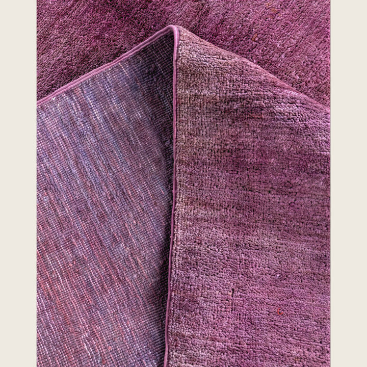 Pink Traditional Samsara Wool Rug - 6' x 8'10"