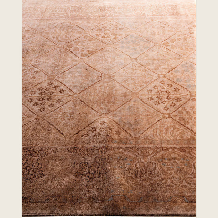 Beige Traditional Samsara Wool Rug - 5'3" x 7'8"