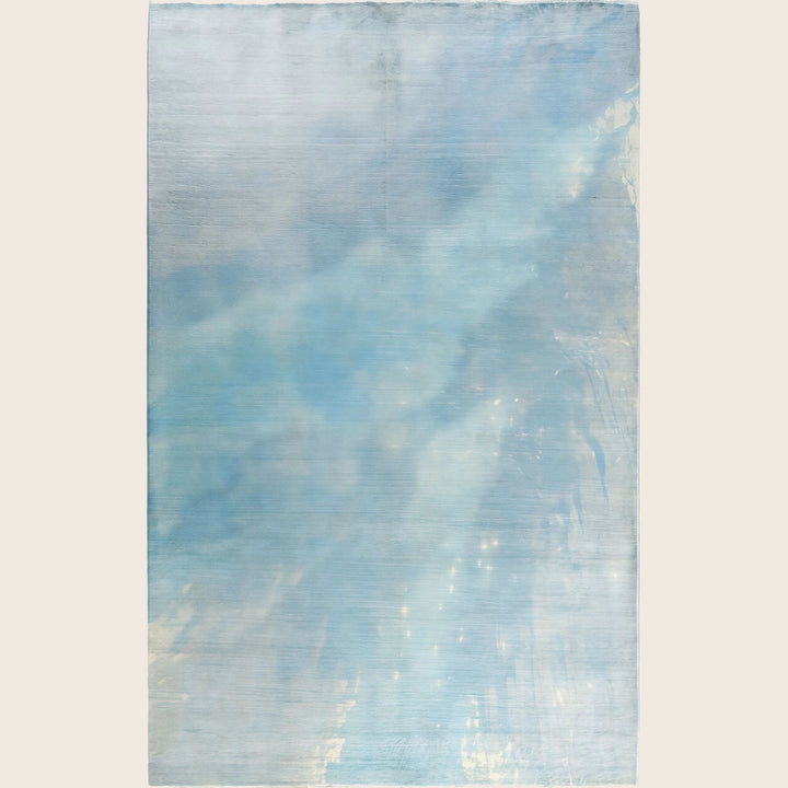 Grey Traditional Samsara Wool Rug - 5'10" x 9'3"