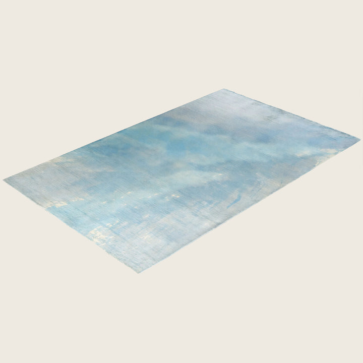 Grey Traditional Samsara Wool Rug - 5'10" x 9'3"
