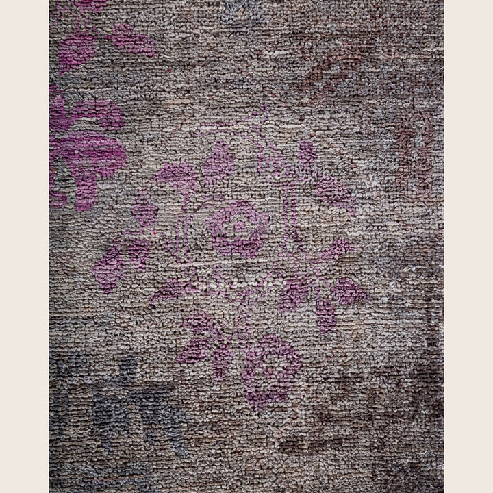 Grey Traditional Samsara Wool Rug - 9'1" x 11'9"