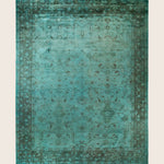 Blue Traditional Samsara Wool Rug - 12'1" x 14'9"
