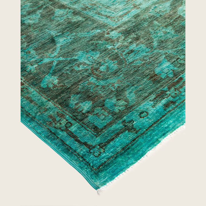 Blue Traditional Samsara Wool Rug - 12'1" x 14'9"
