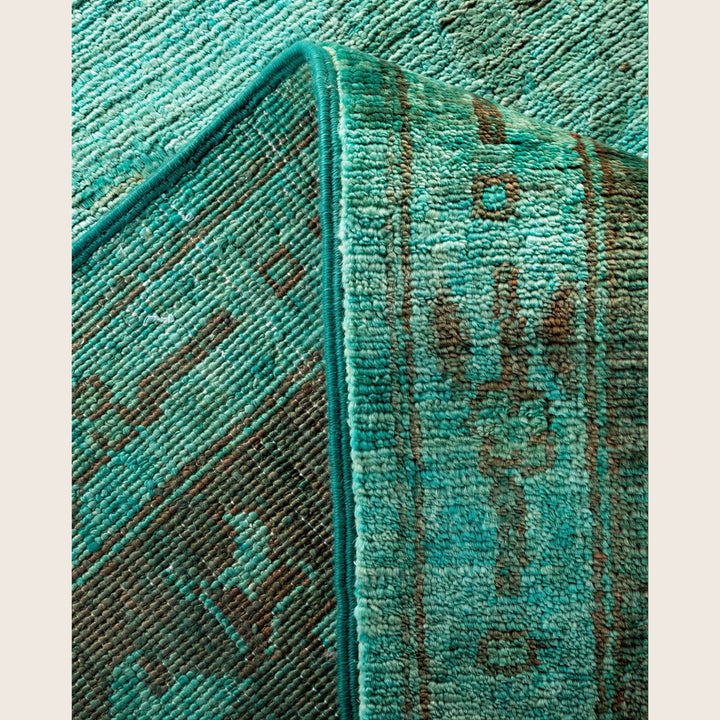 Blue Traditional Samsara Wool Rug - 12'1" x 14'9"