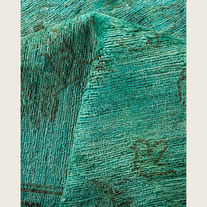 Blue Traditional Samsara Wool Rug - 12'1" x 14'9"