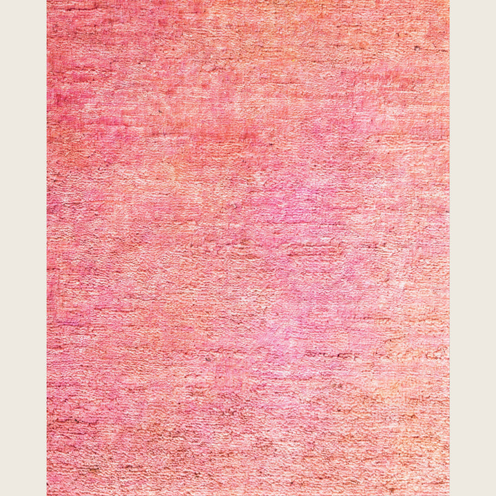 Pink Traditional Samsara Wool Runner - 4' x 10'4"