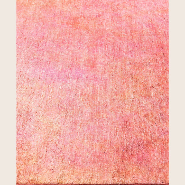 Pink Traditional Samsara Wool Runner - 4' x 10'4"