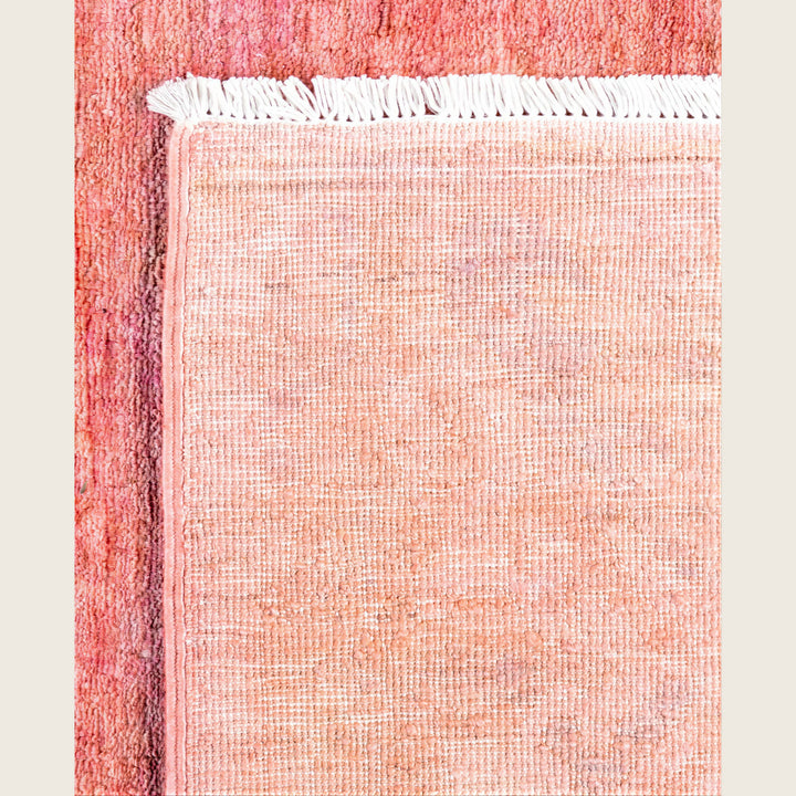 Pink Traditional Samsara Wool Runner - 4' x 10'4"