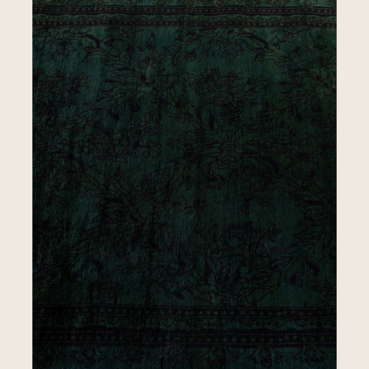Green Traditional Samsara Wool Runner - 2'6" x 6'