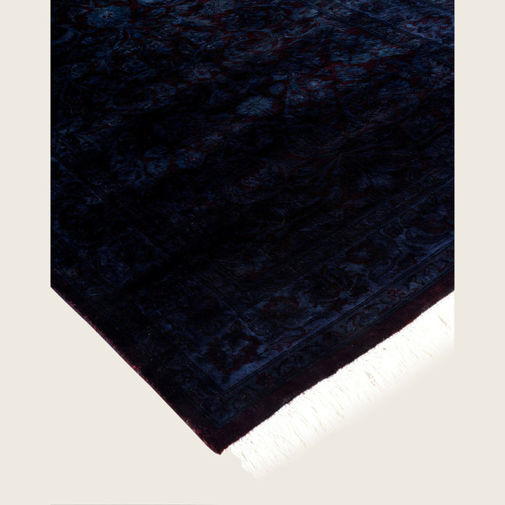Purple Traditional Samsara Wool Runner - 2'4" x 11'10"