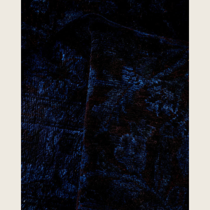 Purple Traditional Samsara Wool Runner - 2'4" x 11'10"