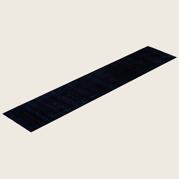 Purple Traditional Samsara Wool Runner - 2'4" x 11'10"
