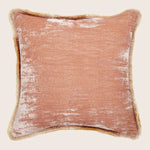 Silk Velvet Fringe Pillow