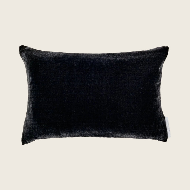 Silk Velvet Lumbar Pillow