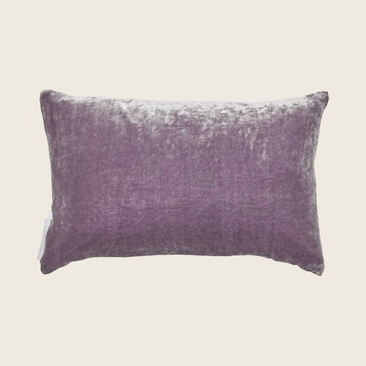Silk Velvet Lumbar Pillow
