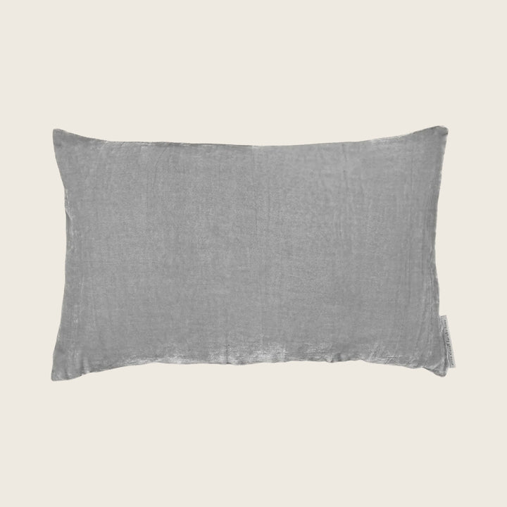 Silk Velvet Lumbar Pillow
