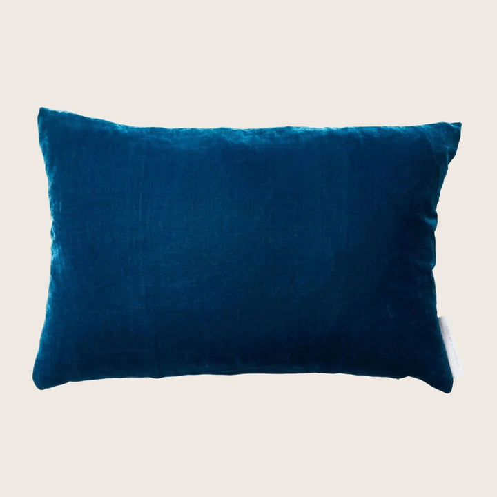 Silk Velvet Lumbar Pillow