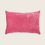 Silk Velvet Lumbar Pillow