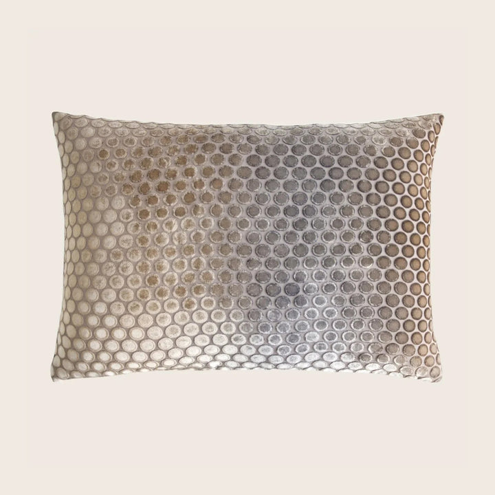 Dots Velvet Pillow, Coyote