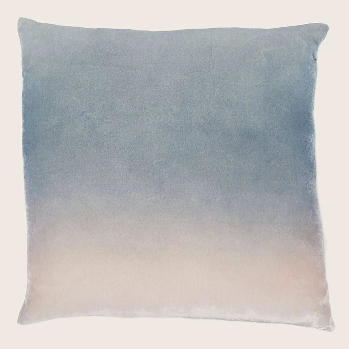 Ombre Velvet Pillow Moonstone