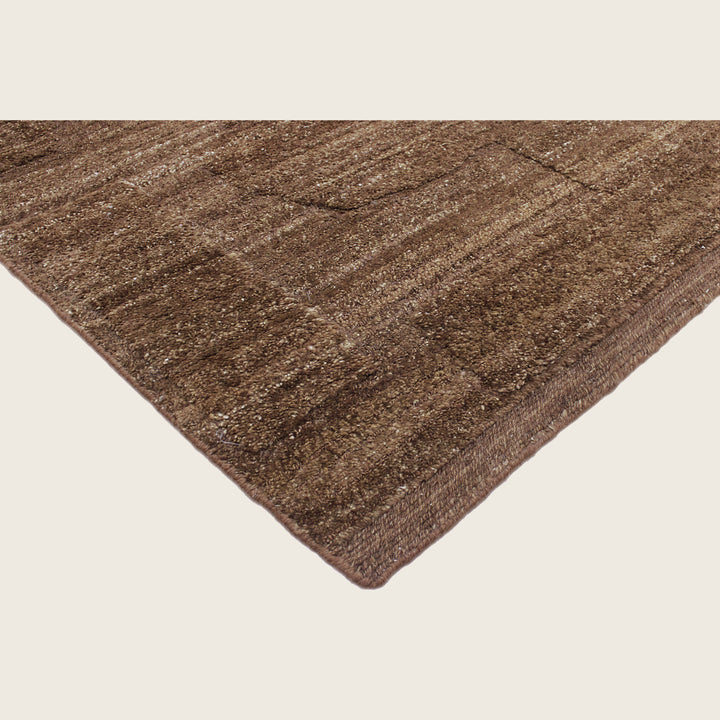 Image for Rust Textured Wool Rug - 8' x 10'