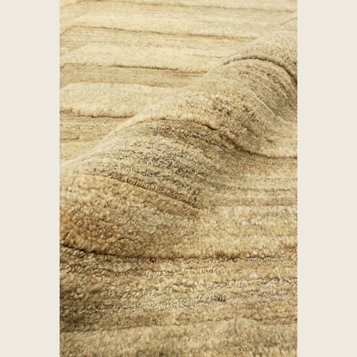 Image for Gold Textured Wool Rug - 8' x 10'