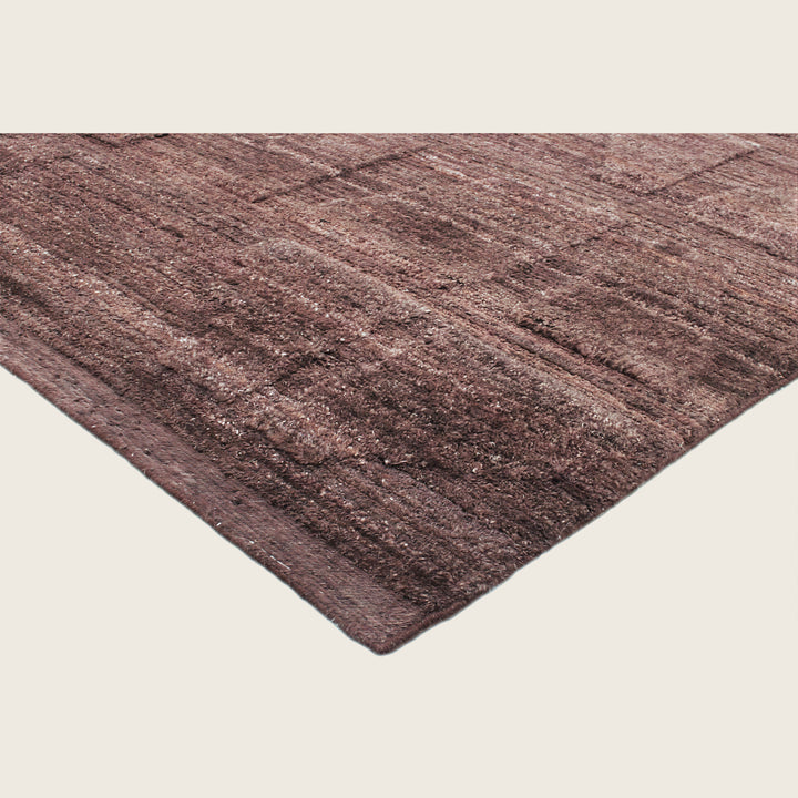 Image for Merlot Textured Wool Rug - 8' x 10'