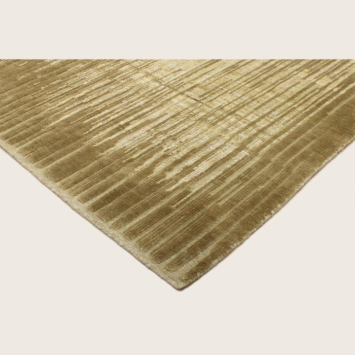 Image for Gold Textured Wool Rug - 8' x 10'