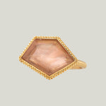 Image for One-of-a-Kind 18K Yellow Gold 5.6 ct. Faceted Sunstone Ring