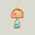 Image for One-of-a-Kind 18K Yellow Gold 5.38 ct. Tourmaline, 2.56 ct. Boulder Opal Necklace