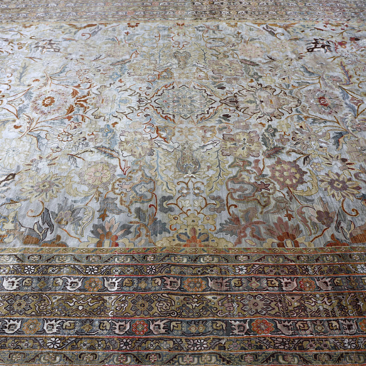 Image for Beige Alchemy Traditional Silk Rug - 9'8" x 14'