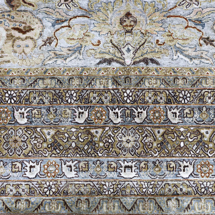 Image for Beige Alchemy Traditional Silk Rug - 9'8" x 14'