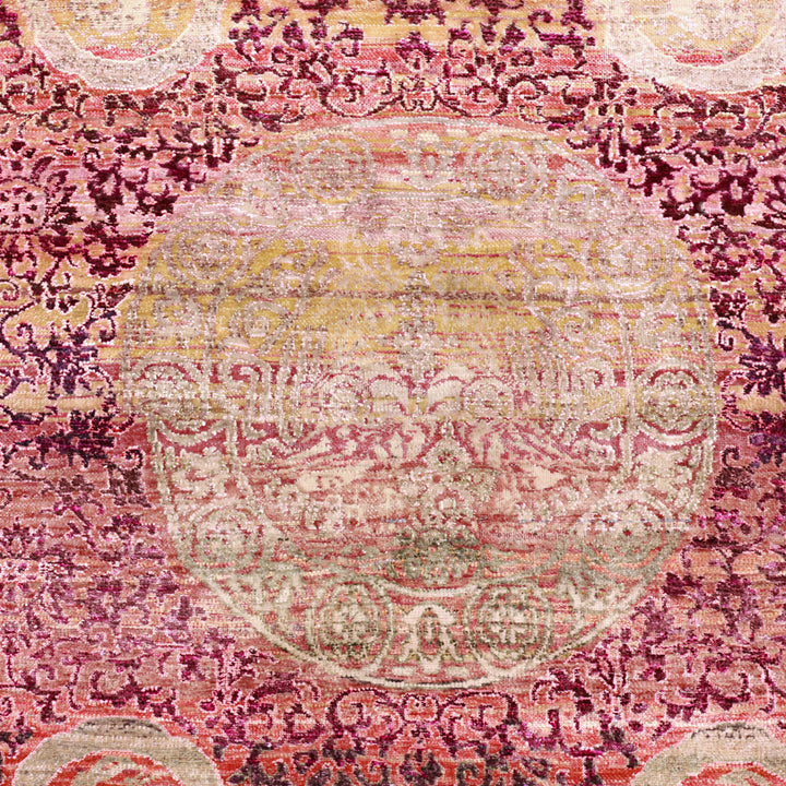 Image for Red Alchemy Traditional Wool Silk Blend Rug - 8'11" x 12'8"