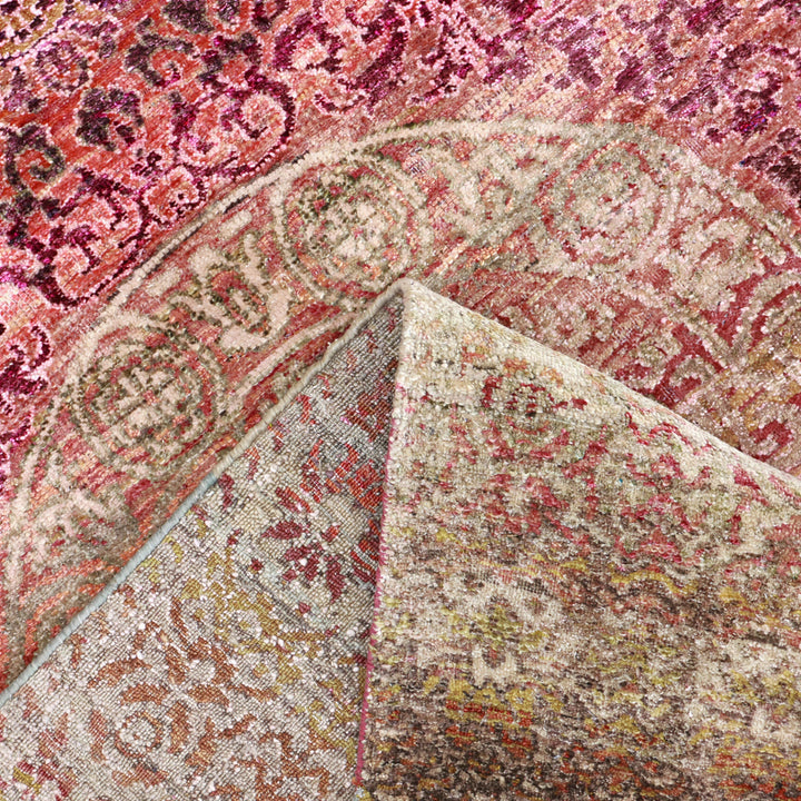 Image for Red Alchemy Traditional Wool Silk Blend Rug - 8'11" x 12'8"