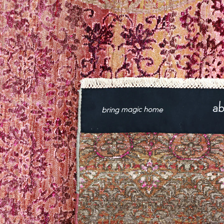 Image for Red Alchemy Traditional Wool Silk Blend Rug - 8'11" x 12'8"