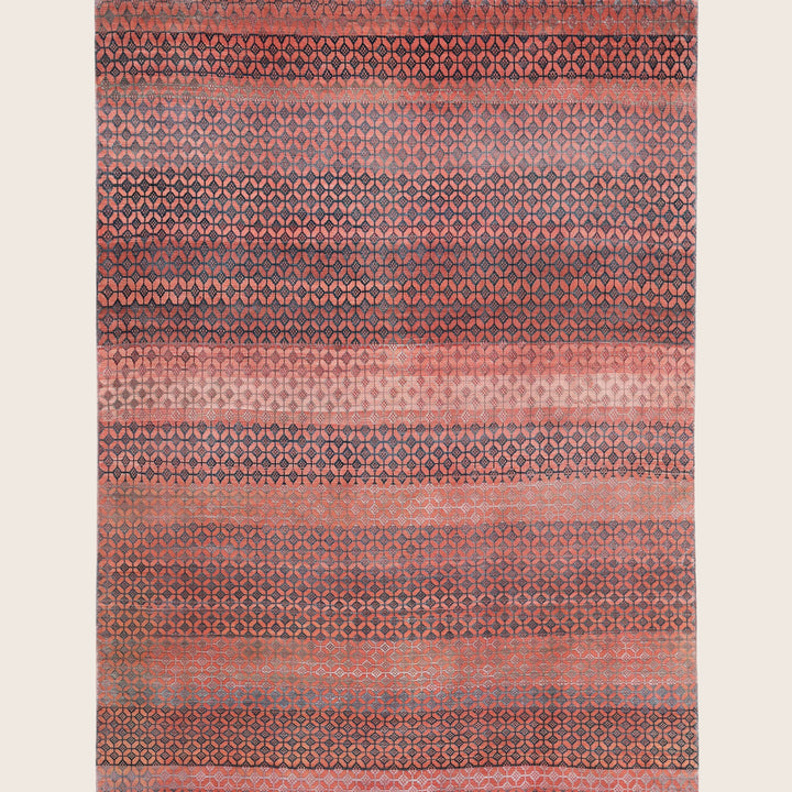 Image for Pink Alchemy Transitional Wool Silk Blend Rug - 5'11" x 9'
