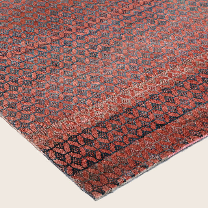 Image for Pink Alchemy Transitional Wool Silk Blend Rug - 5'11" x 9'