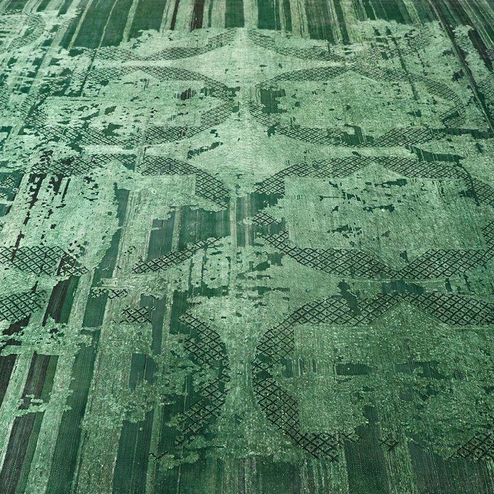 Image for Green Alchemy Traditional Wool Silk Blend Rug - 8'11" x 12'7"