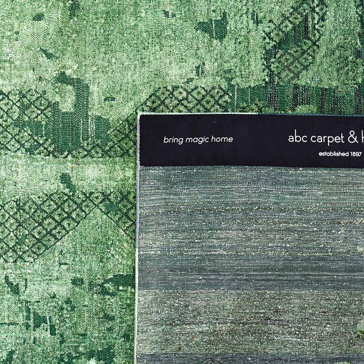 Image for Green Alchemy Traditional Wool Silk Blend Rug - 8'11" x 12'7"