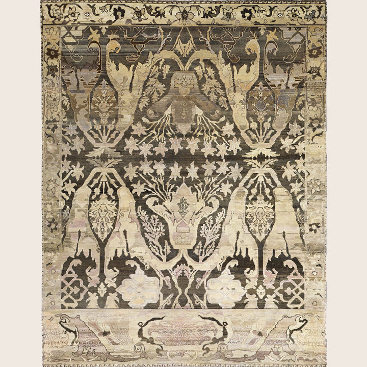 Image for Black Alchemy Traditional Wool Rug - 7'9" x 9'11"