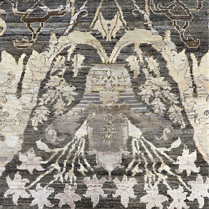 Image for Black Alchemy Traditional Wool Rug - 7'9" x 9'11"