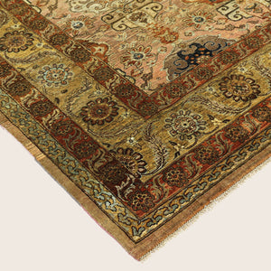 Image for Pink Brown Alchemy Traditional Wool Rug - 9'11" x 13'8" - hover