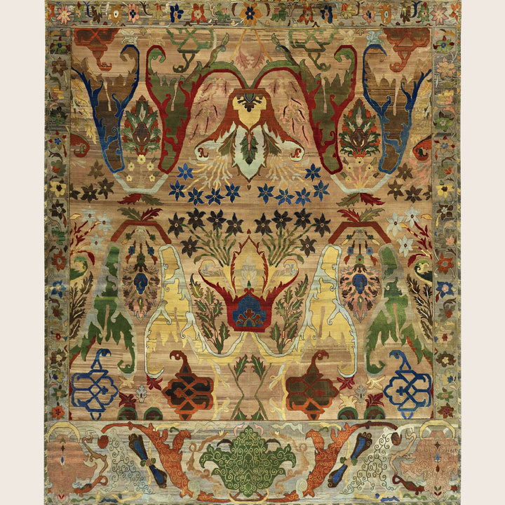 Image for Brown Alchemy Traditional Wool Rug - 11'11" x 14'5"