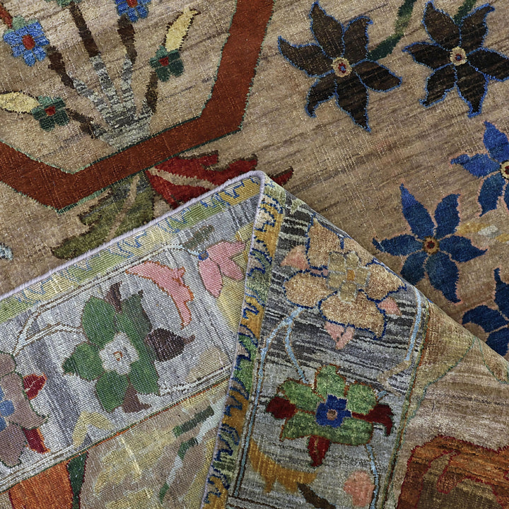 Image for Brown Alchemy Traditional Wool Rug - 11'11" x 14'5"
