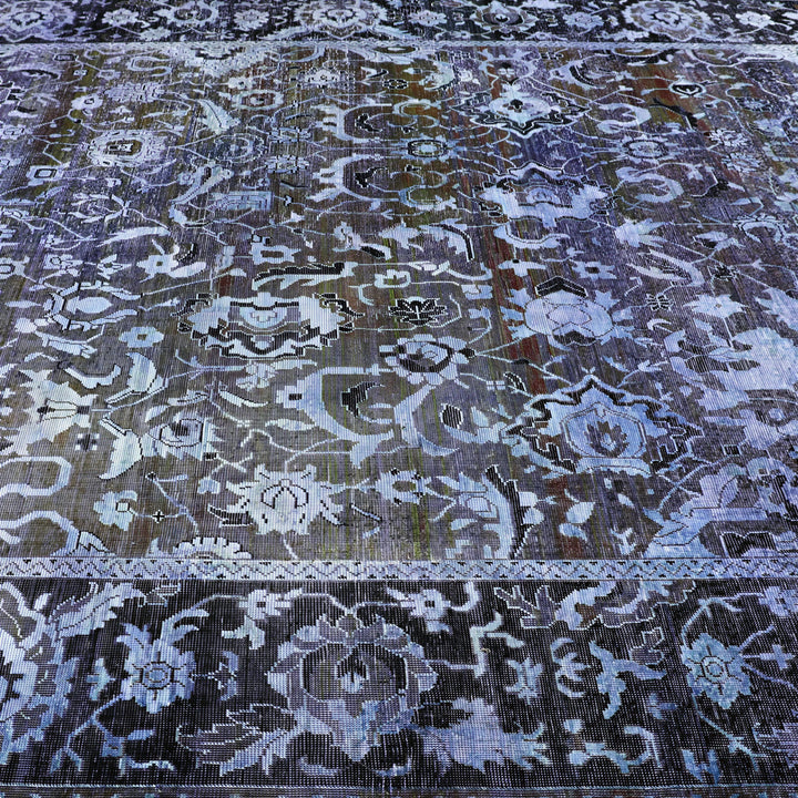 Image for Purple Alchemy Traditional Wool Silk Blend Rug - 10' x 14'1"
